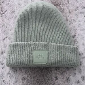 The North Face Light Mint Ribbed Cuffed Beanie